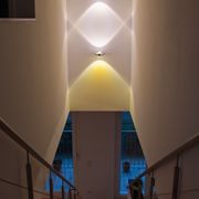Beleuchtung einer Treppe mit Wandleuchten